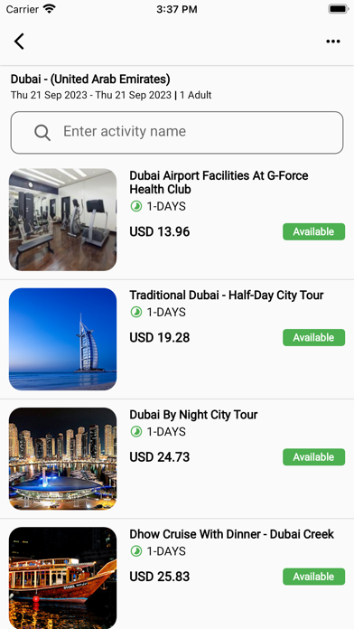 HotelsNBooking Screenshot