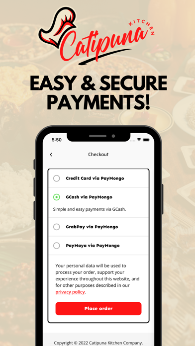 Catipuna Kitchen - Fast Food Screenshot