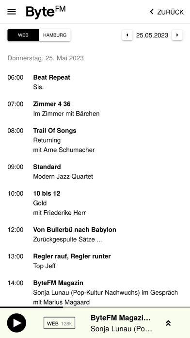 ByteFM Screenshot 3 - AppWisp.com
