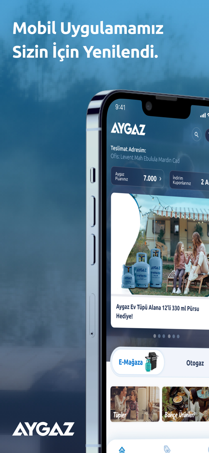 Aygaz Mobil Online Tüp-Otogaz