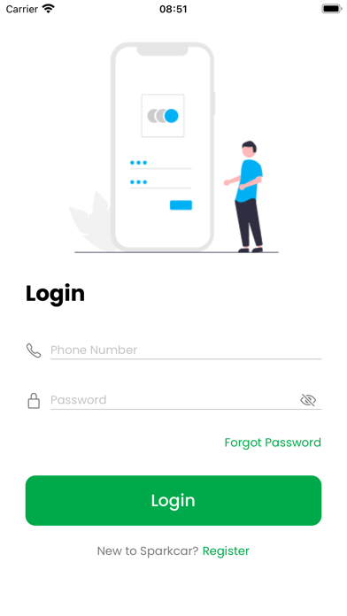 Spark Car Rental Nepal Screenshot