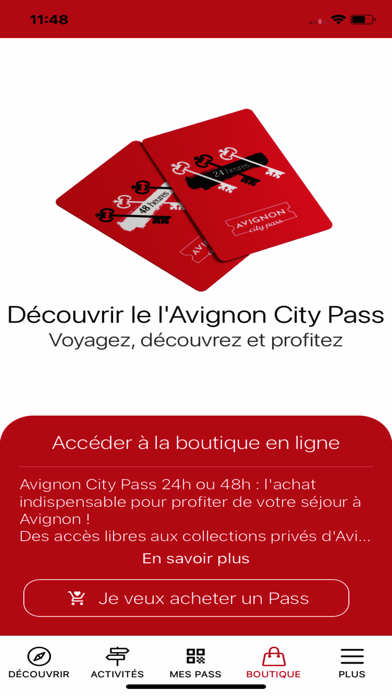 Avignon City Pass Screenshot