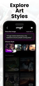 imgn - Ai art generator screenshot #6 for iPhone