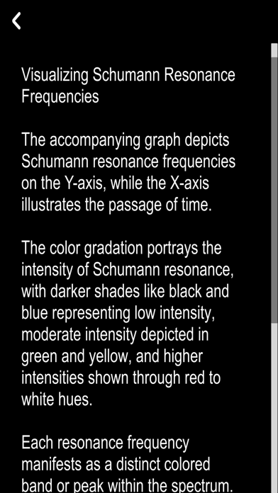 Schumann Info Live Screenshot