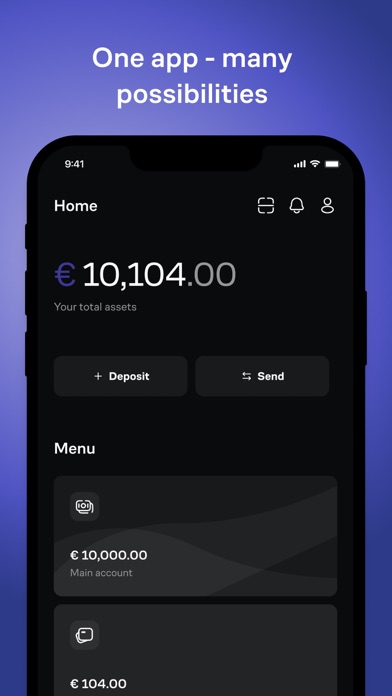 Cardaq - Mobile Finance Screenshot
