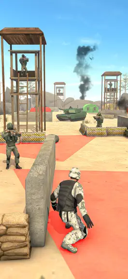 Game screenshot Soldier Escape-CrawlingFields apk