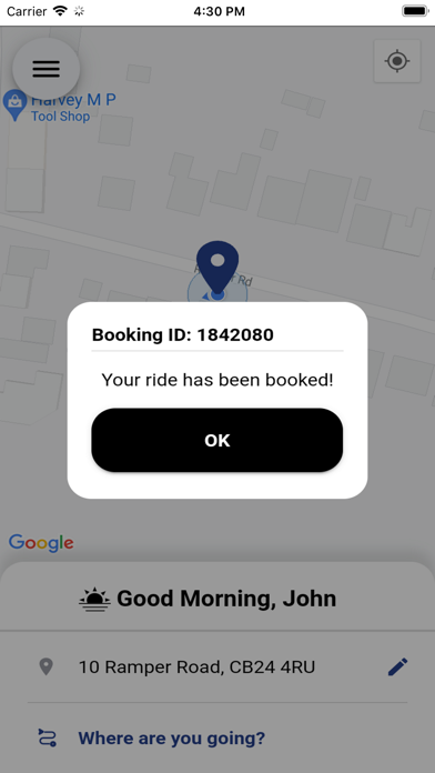 A1 Ace Taxis (Bridgwater) Screenshot