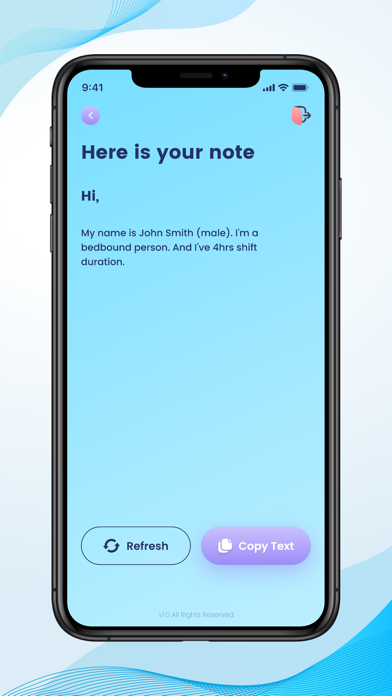 HHA Notes Screenshot