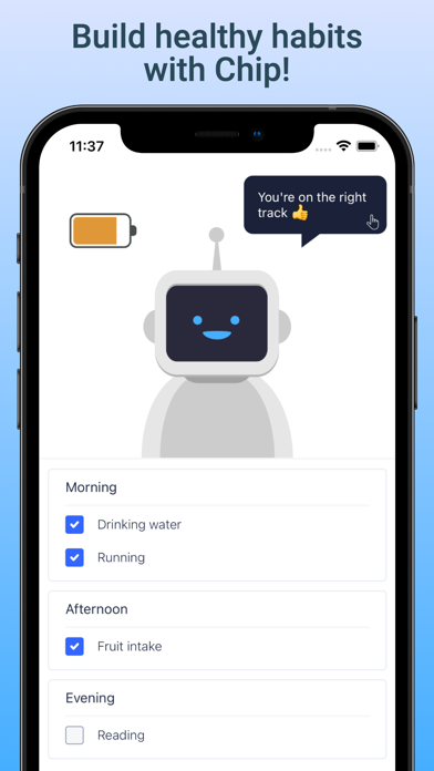 Habit Chip Screenshot