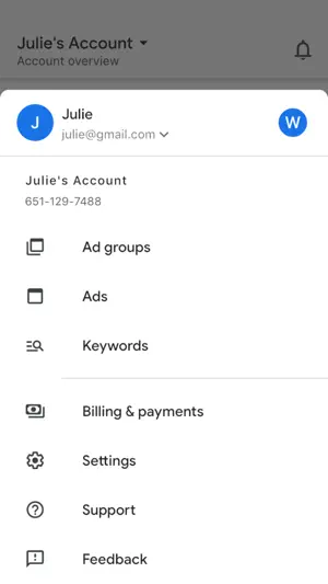 Google Ads screenshot 4