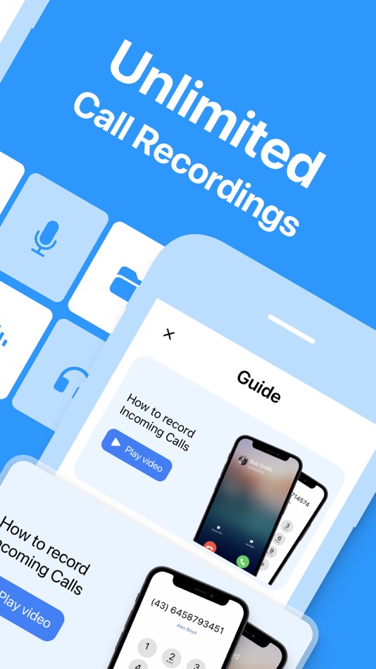 #3. Recorder Call Voice Recording (iOS) 由: Mutludev