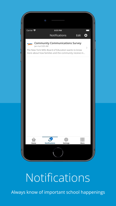 NY Mills Union Free Schools Screenshot