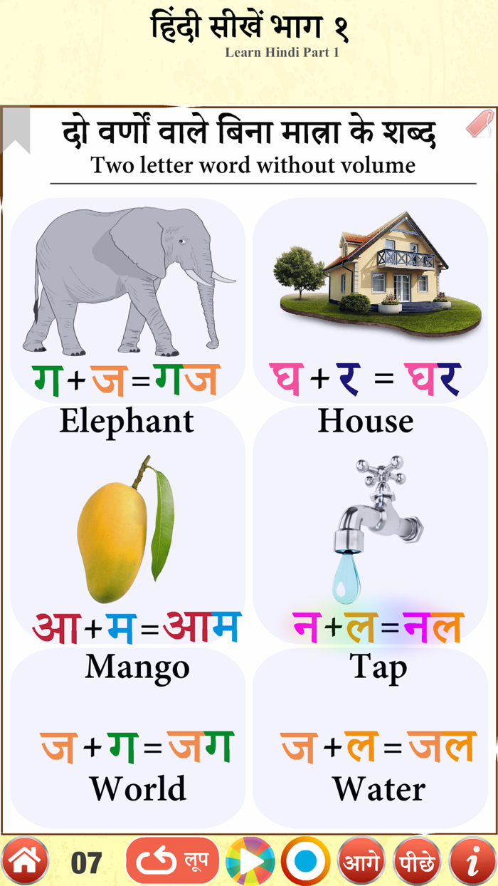 Learn Hindi Part 1 with audio