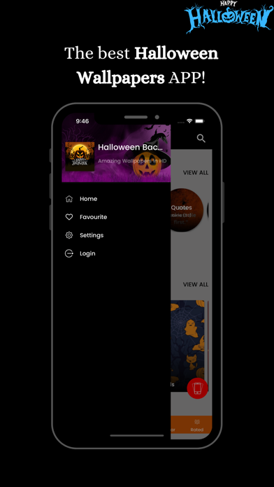 Halloween Background Screenshot