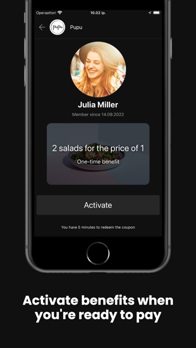 Cluby: Membership card Screenshot 3 - AppWisp.com