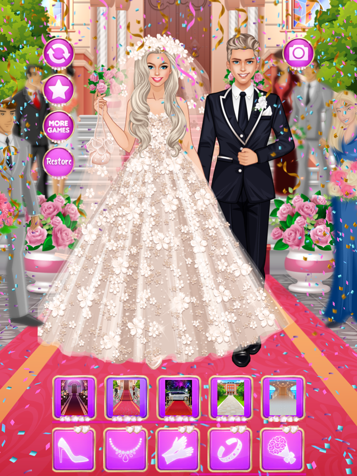 Wedding Games Girl Dress Up