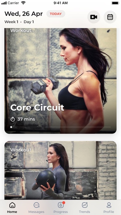 Trufit Movement iPhone screenshot 2 - Health & Fitness app
