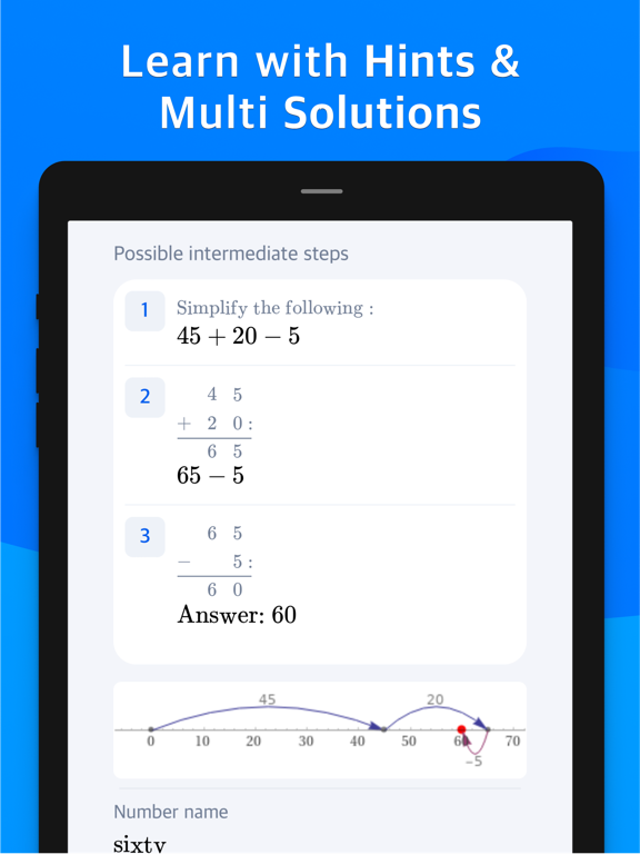 Math Problem Solver ∞ iPad screenshot 5 - Education app