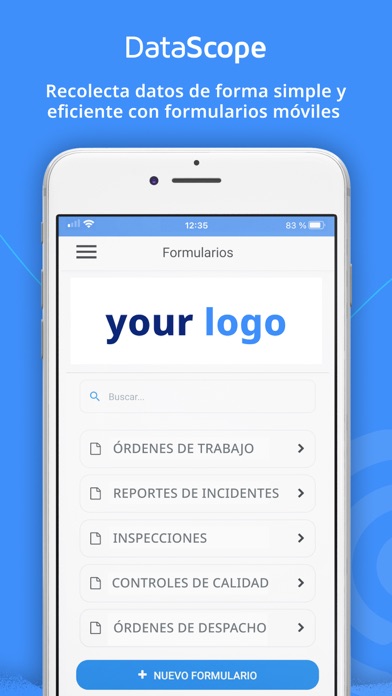 Screenshot #1 pour DataScope Forms