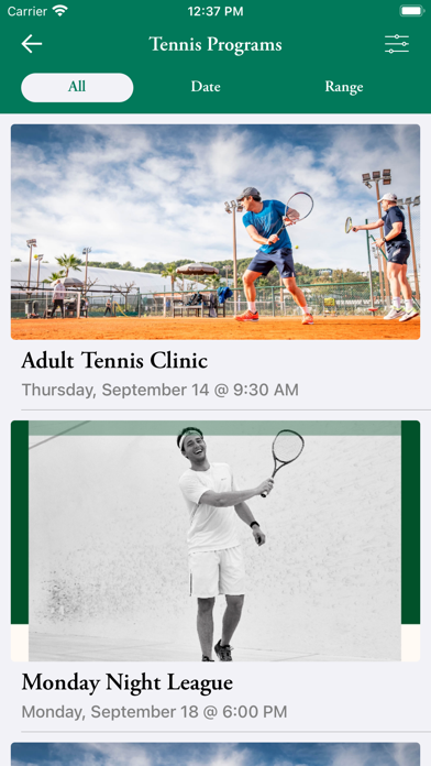 Toronto Lawn Tennis Screenshot