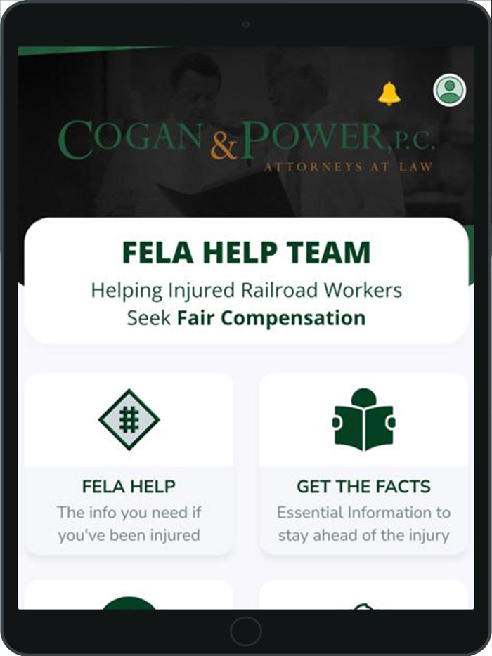 Cogan and Power FELA HELP