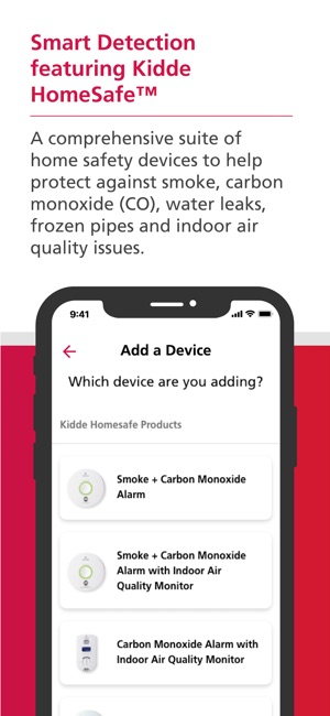 Smoke + Carbon Monoxide Alarm with Indoor Air Quality Monitor