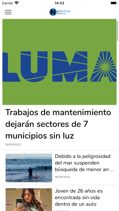 Noticias en Línea Screenshot