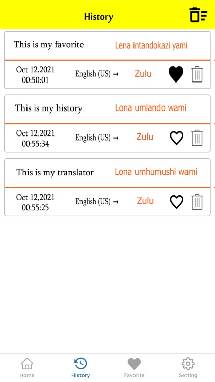 English To Zulu Translation