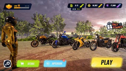 Highway Moto Racing Rush 2023 Screenshot