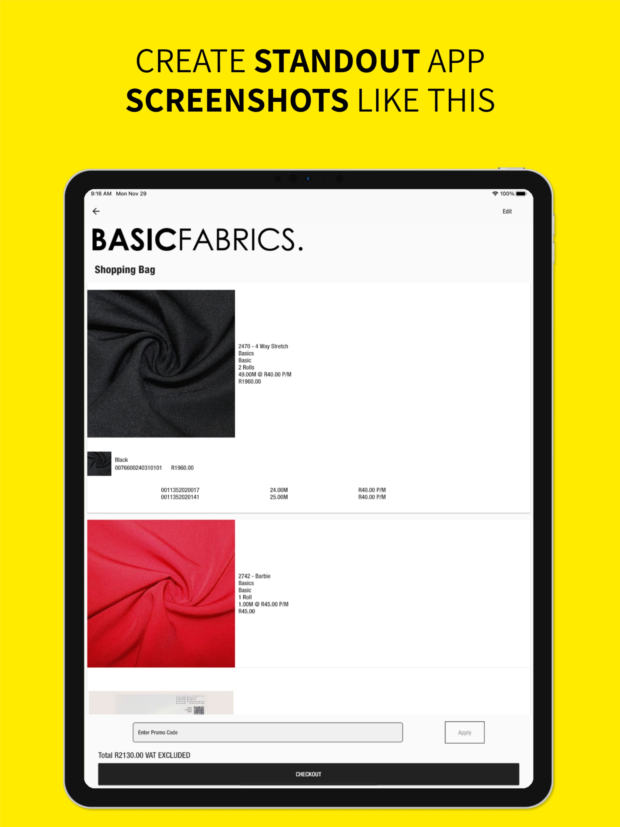 Basic Fabrics