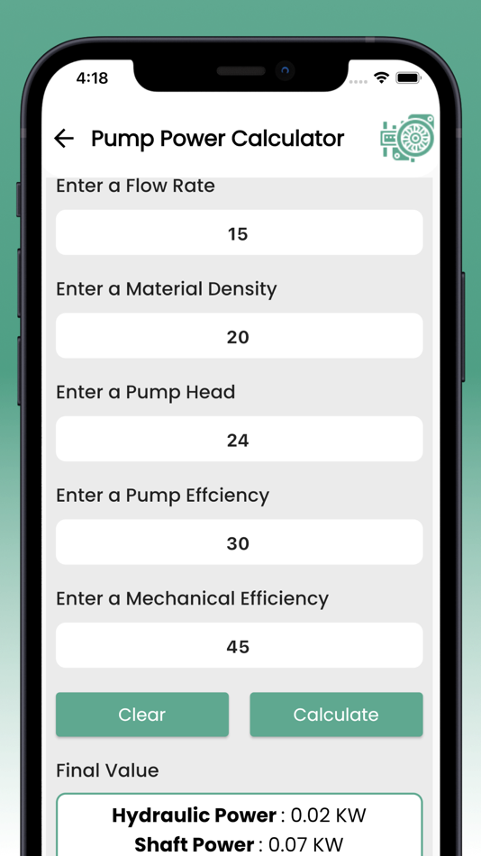 #4. Pumping Power Calculator (iOS) 由: Gorasiya Vishal Nanjibhai