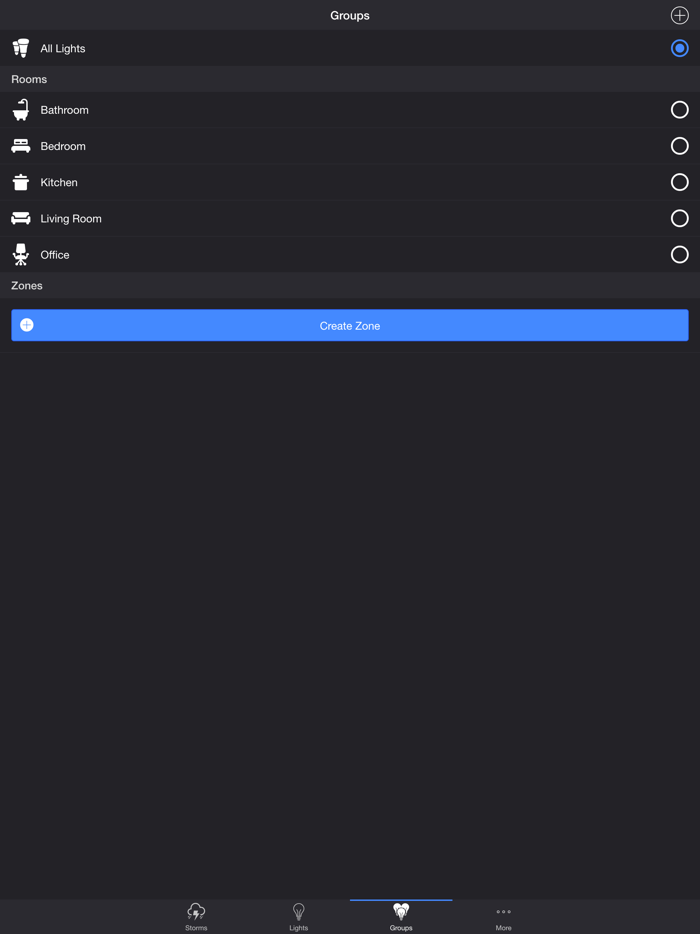 Thunderstorm for Hue