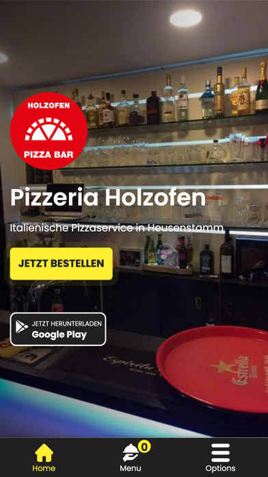 Pizzeria Holzofen Screenshot