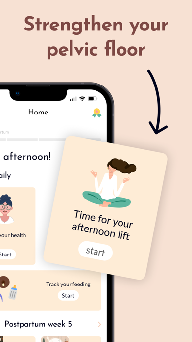 LEIA Health: for new mothers Screenshot