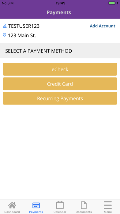 TRIAD Homeowner App Screenshot
