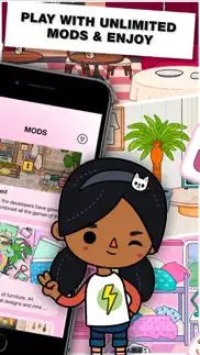 toca mods: characters & houses iphone screenshot 2