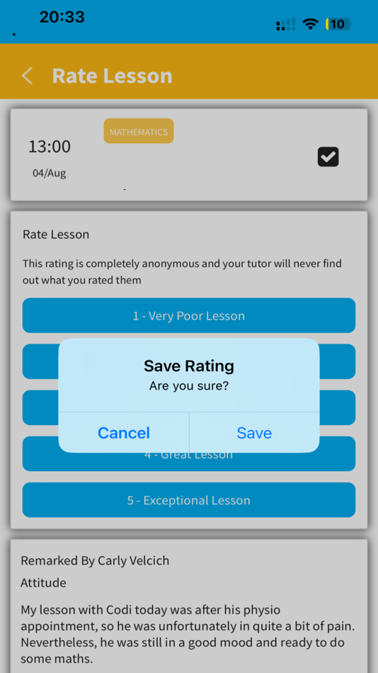 #3. Genius Client Feedback (iOS) 由: Baobab Technologies