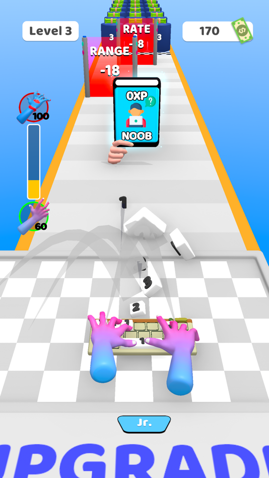 #3. Keyboard Rush 3D (iOS) 由: Alp Gurbuzer