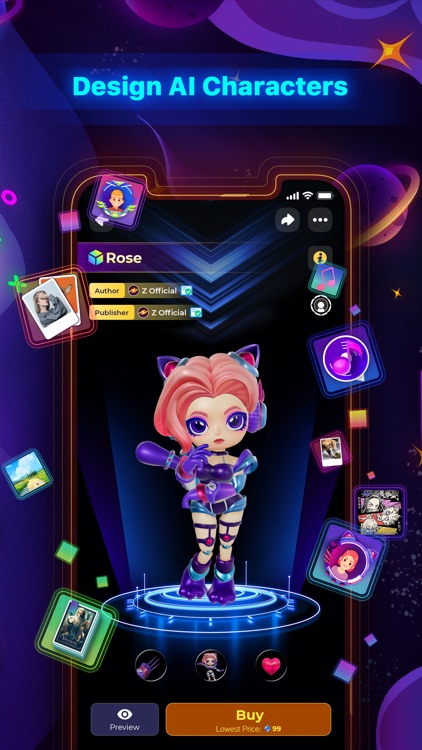 ZET: A Creative AI Social Hub screenshot-3