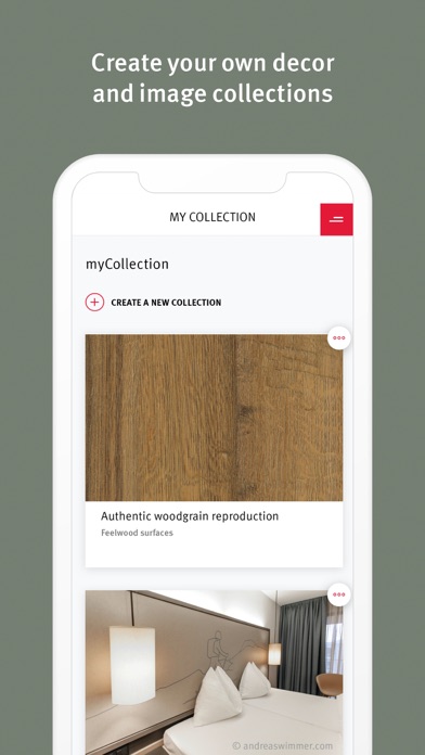 EGGER Decorative Collection Screenshot