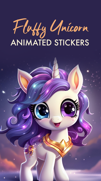 Fluffy Unicorn - Animated Screenshot