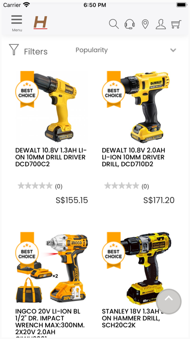 Horme – Home DIY Shopping Screenshot