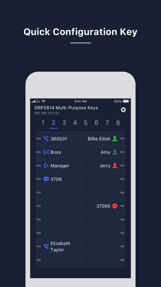 #2. GS EXT (iOS) By: Grandstream