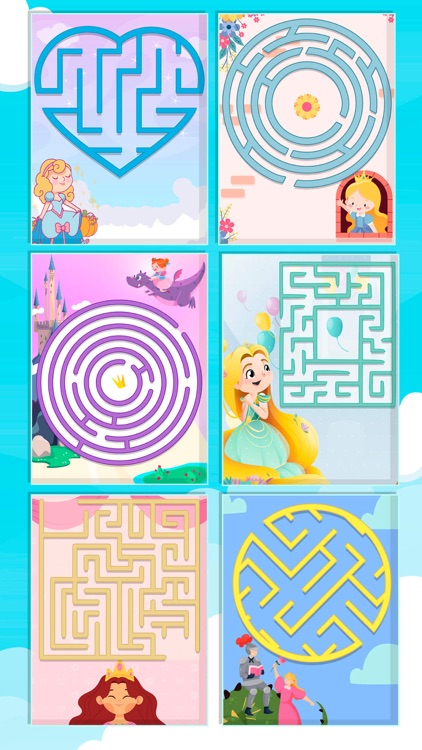 Rapunzel Mazes Games