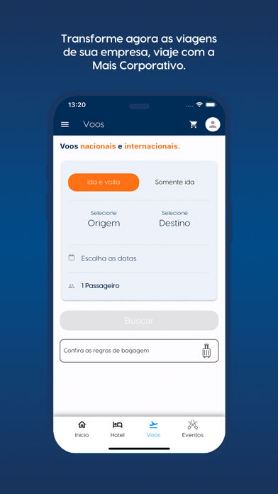 Mais Corporativo - Viagens Screenshot