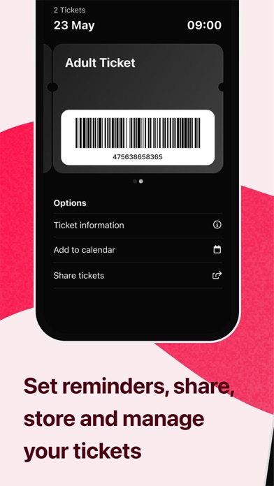 Tap - Tickets in your pocket Screenshot