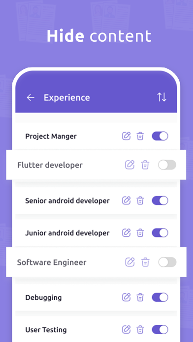 CV Maker - Resume Builder Screenshot