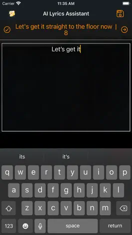 Game screenshot AI Lyrics Assistant mod apk
