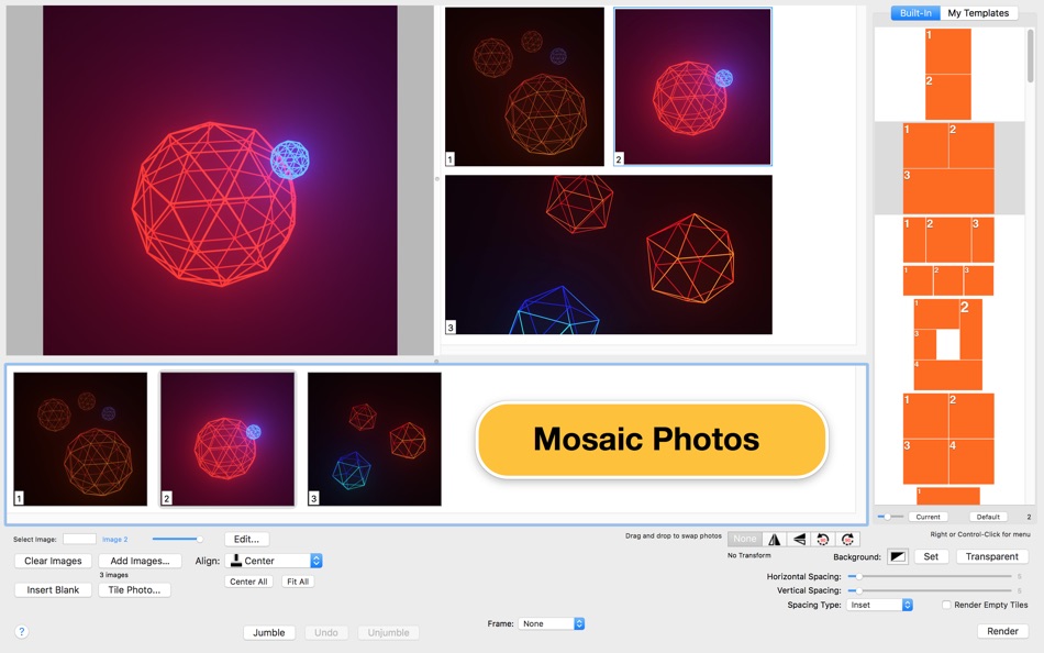 Mosaic - Photo Collage & Tile - 1.1.3 - (macOS)