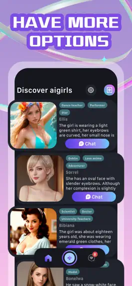 Game screenshot AIGirl:Chat with AI Girlfriend apk